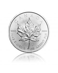 Silbermünze - Maple Leaf - 1 Unze